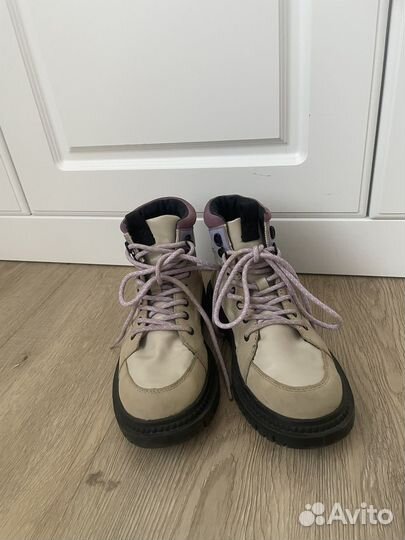Ботинки демисезонные для девочки zara 36 размер