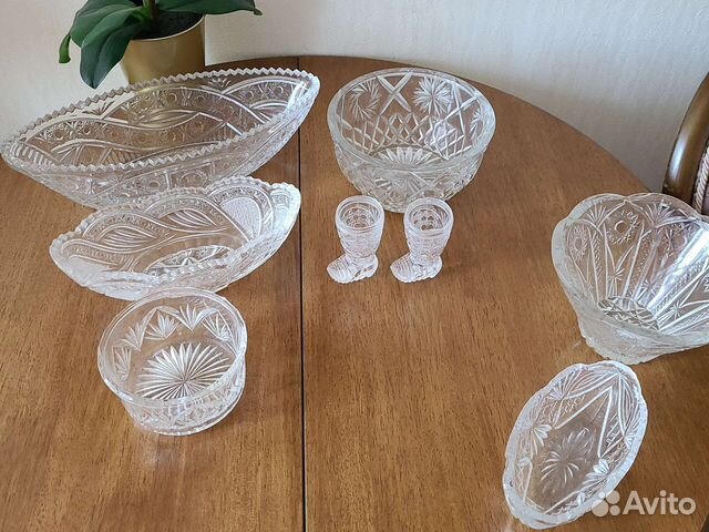 Салатник хрусталь