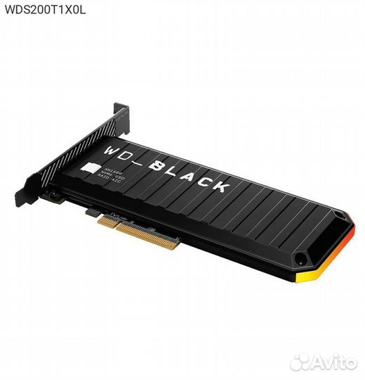 Диск SSD WD WD black AN1500 PCI-E 2TB PCIe NVMe 3