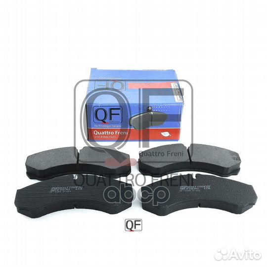 Колодки тормозные дисковые к-т qf65500 quattro
