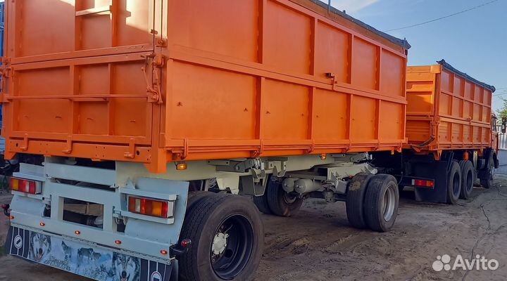 Прицеп самосвальный СЗАП 8527, 1990