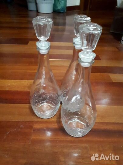 Графин стекло 0.5л.Новый