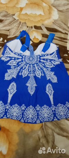 Купальник женский слитный, размер 60