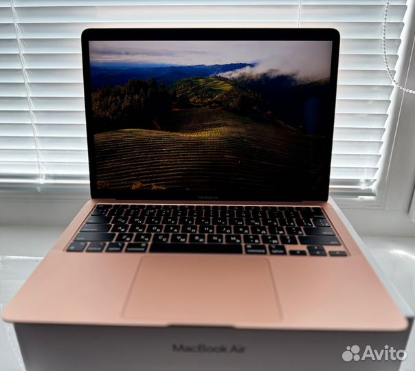 Ноутбук apple macbook air 13 2020 m1, 8 256 gb ssd