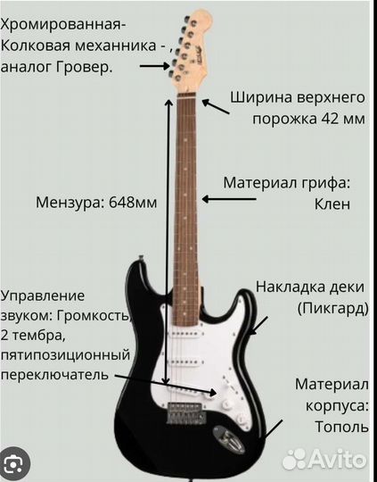 Электро гитара