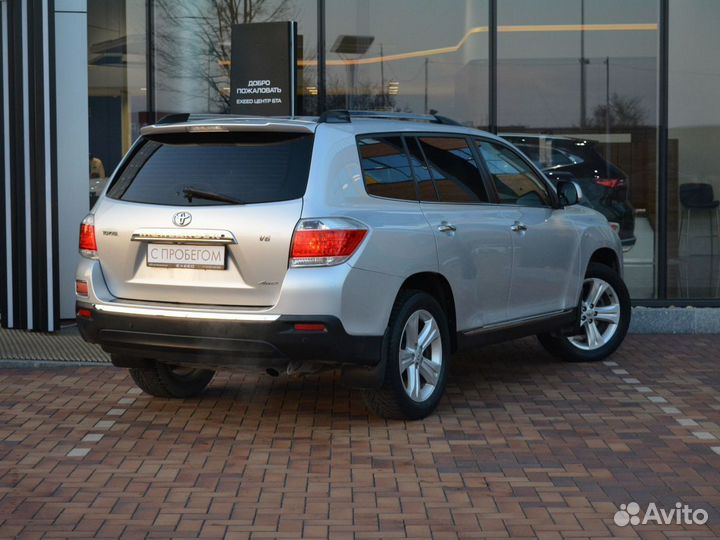 Toyota Highlander 3.5 AT, 2012, 258 734 км
