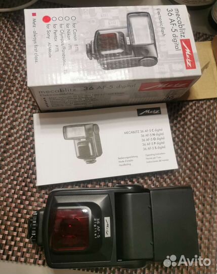 Вспышка Metz mecablitz 36 AF-5 digital for Sony