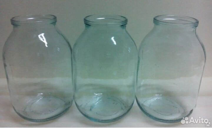 Стеклянная банка 3л б/у