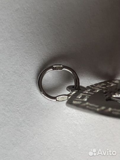 Серебряная подвеска «Весы»