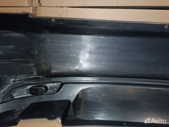 Бампер задний Лада приора хэтчбек неокрашенный