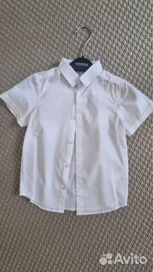 Рубашка белая р.116
