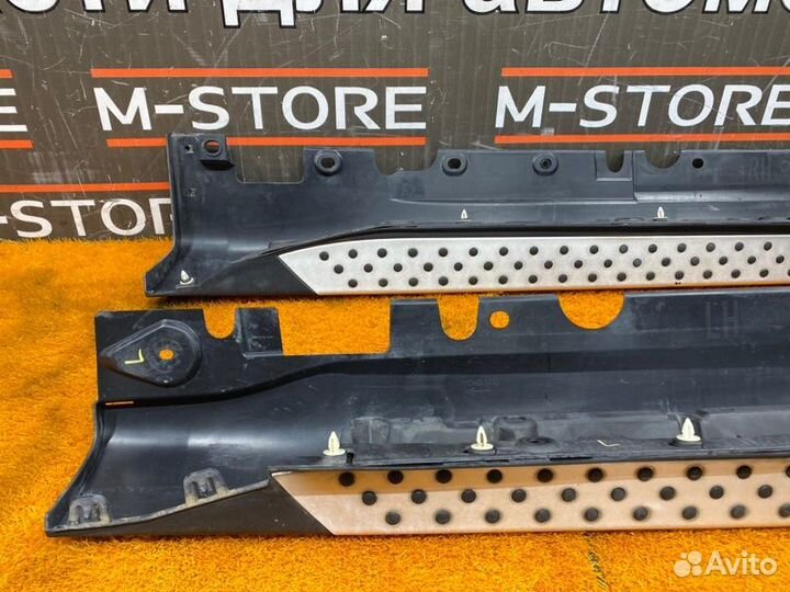 Накладка на порог Bmw X6 E71 N63B44A 2009