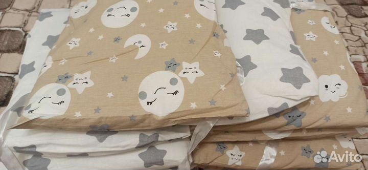 Бортики в кроватку