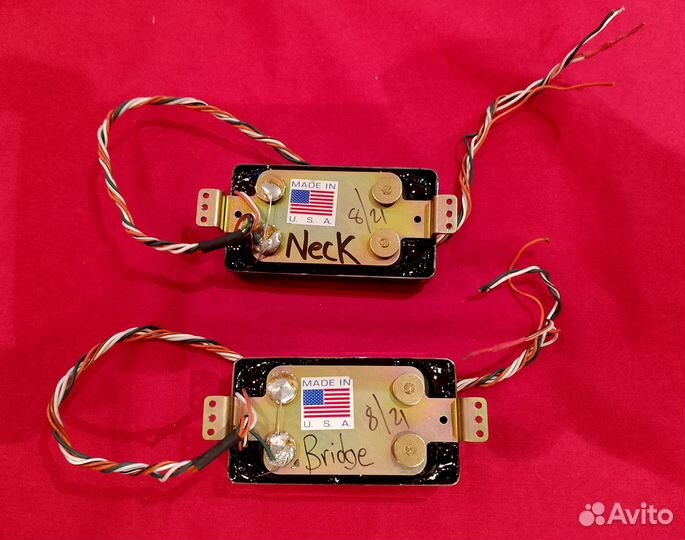 Сет хамбакеров Lace Finger Burners Burnt Chrome US