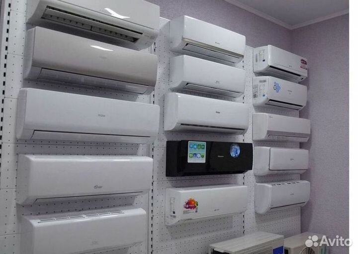 Сплит система с установкой