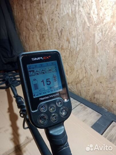 Металлоискатель nokta makro simplex plus