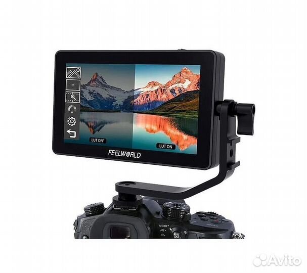 Накамерный монитор Feelworld F6 Plus V2 3D LUT Tou