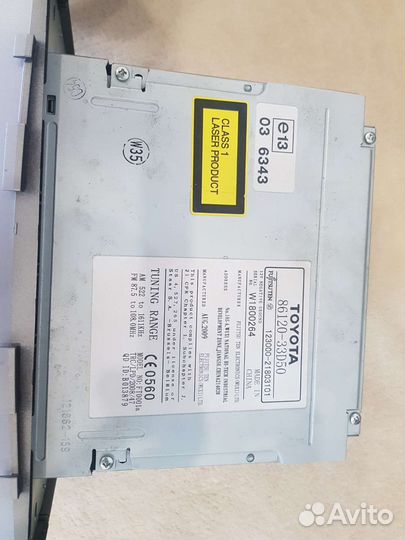 Автомагнитола на toyota camry 40