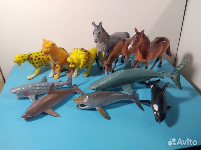Игрушки фигурки животных