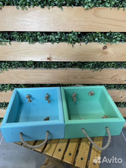 Ящик деревянный для хранения для цветов