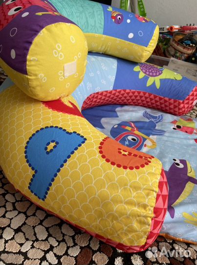 Развивающий коврик надувной