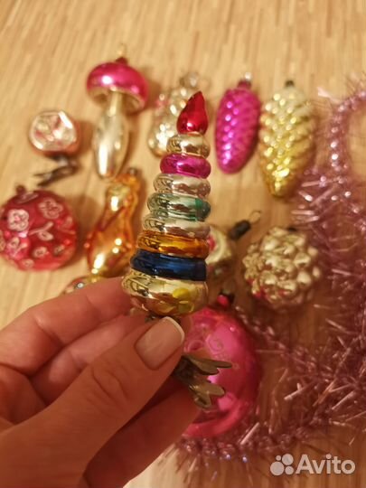 Елочные игрушки СССР