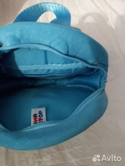 Рюкзак синий трактор обмен