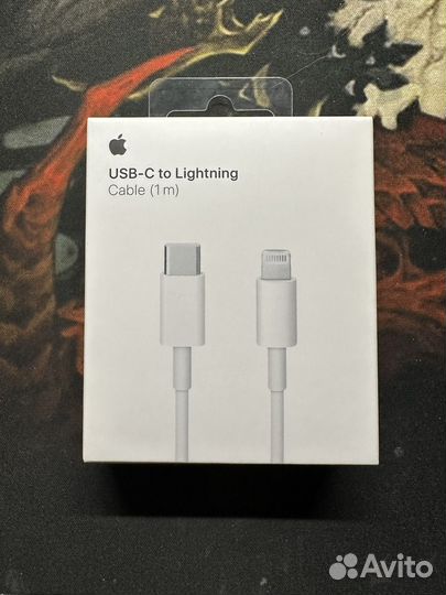 Оригинальный кабель Apple type c lightning