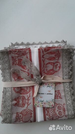 Комплект столового белья. Лён