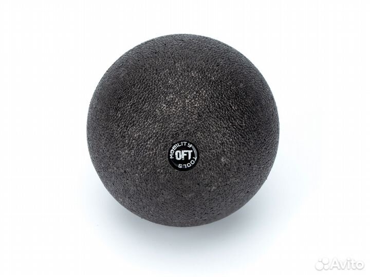 Шар массажный одинарный 10 см черный