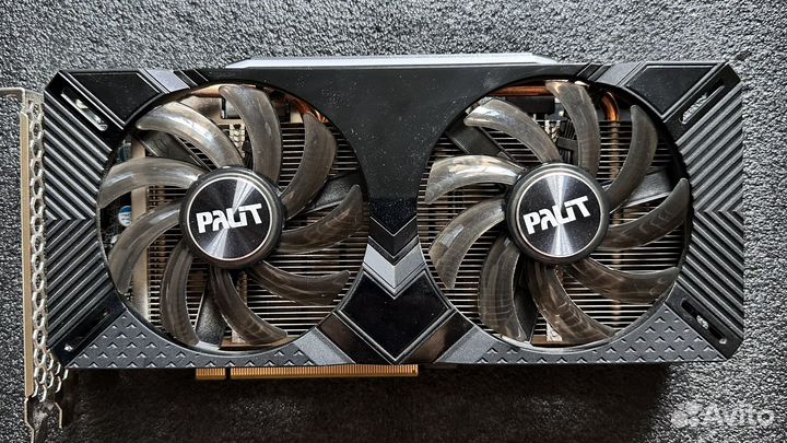 Видеокарта Gtx 1660 super palit 6gb