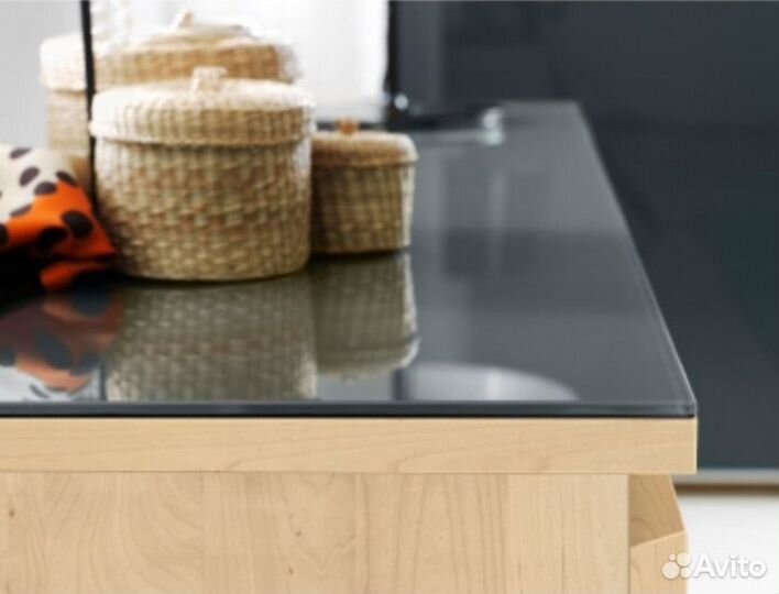 Защитное стекло на комод мальм IKEA 160*48
