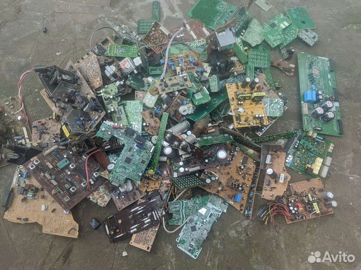500руб за кг Микросхемы радиодетали платы разное
