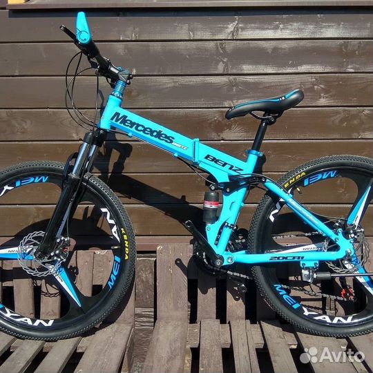 Велосипед на литых дисках