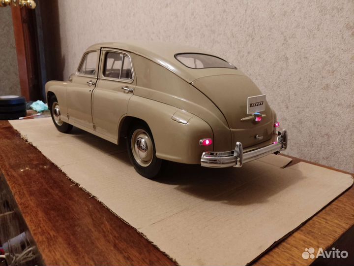 Модель Газ м20 в масштабе 1:8