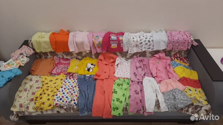Вещи пакетом на девочку 92р