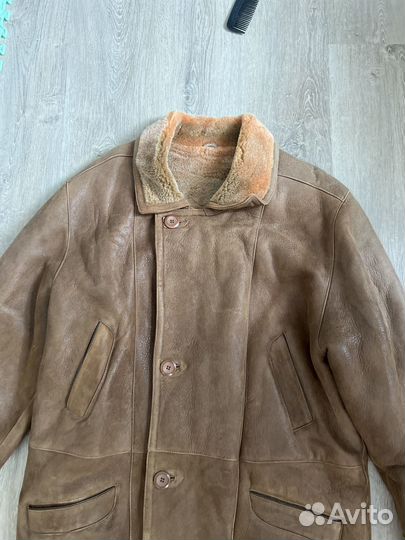 Дубленка мужская из натурального меха