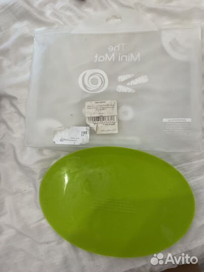 Силиконовая тарелка детская minimat