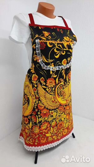 Фартук для кухни в русском стиле