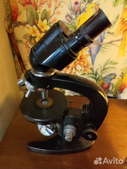 Советский микроскоп ау-12