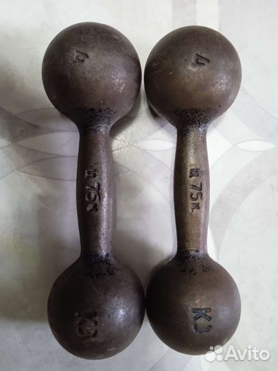 Гантели 4 кг