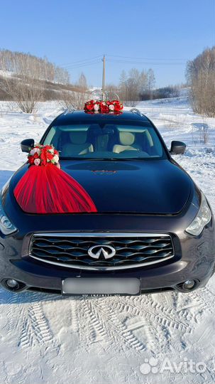 Свадебные украшения на машину