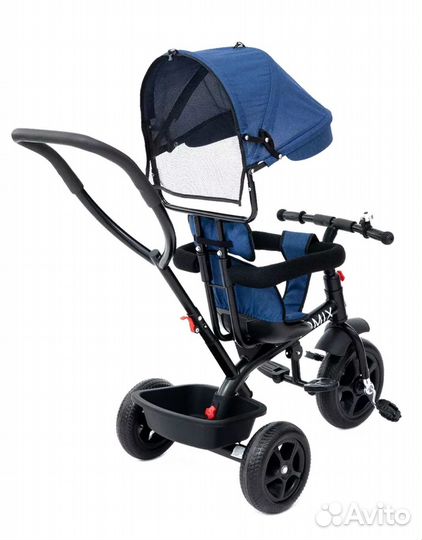 Велосипед с родительской ручкой