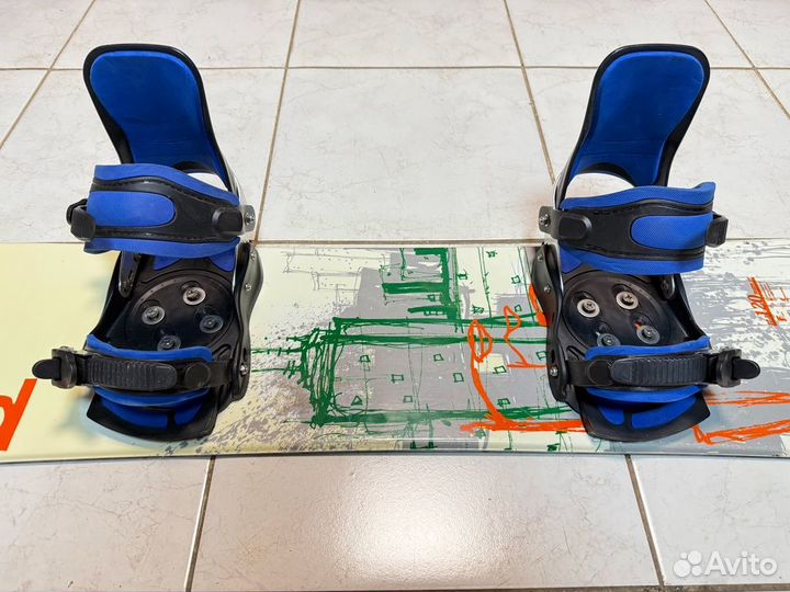 Детский сноуборд комплект Head - 120 + Elan - Jr