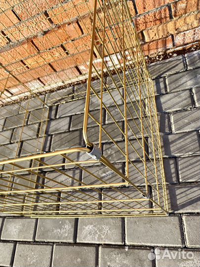 Вольер под золото на 6 секций новый