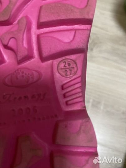 Сапоги на девочку