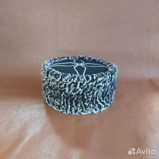 Кубанка казачья из элитного каракуля антик