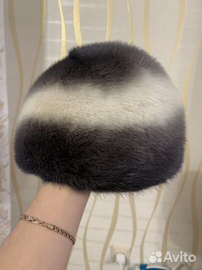 Берет норковый