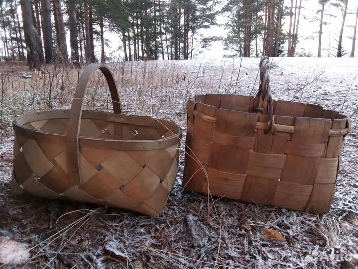 Корзина плетеная