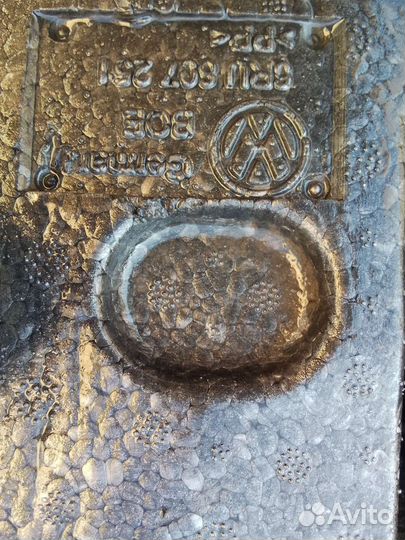 Усилитель заднего бампера polo